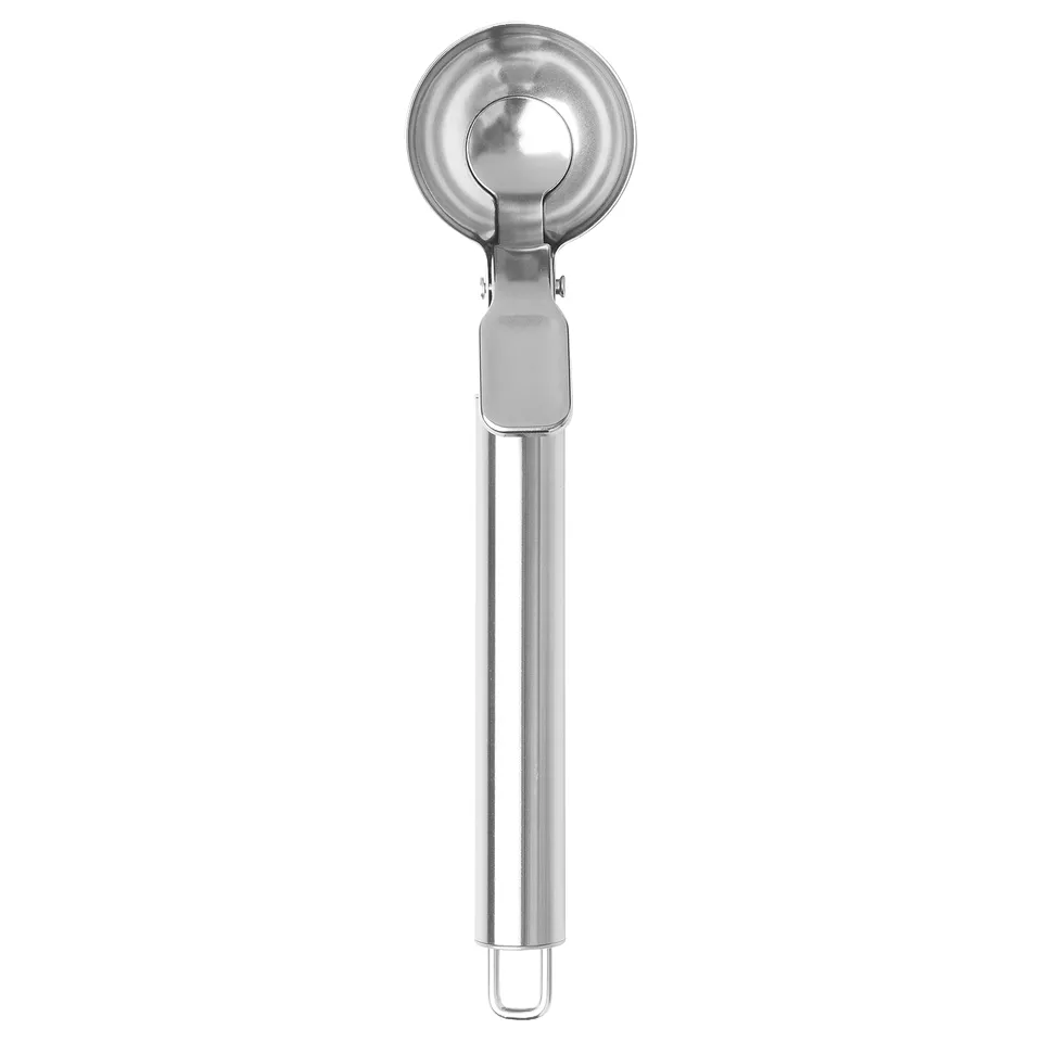 IDEALISK ice cream scoop - stainless steel, ergonomic handle.
