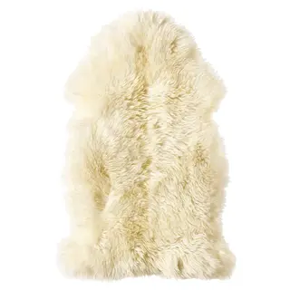 ULLERSLEV sheepskin, off-white, 85 cm
