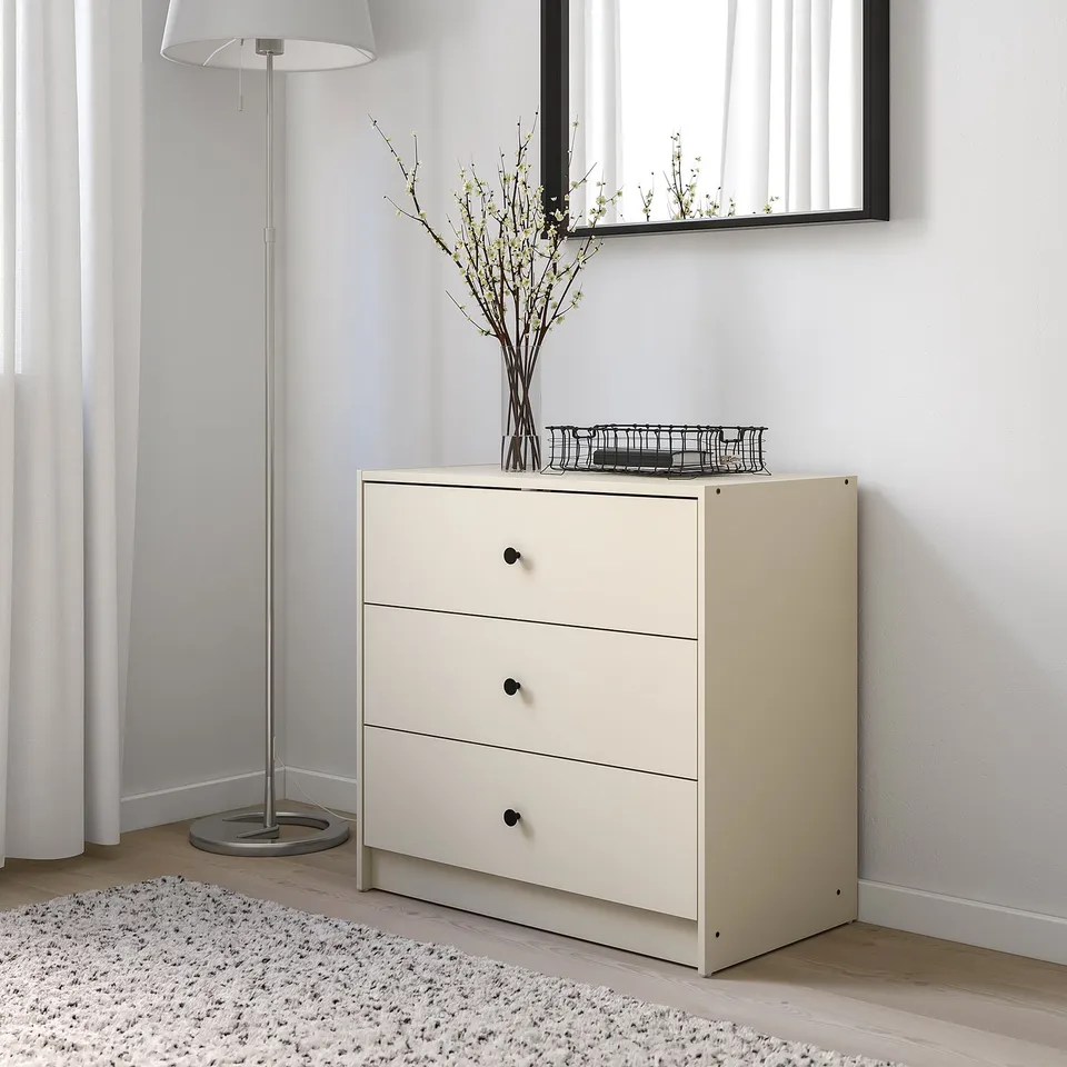part: GURSKEN chest of 3 drawers