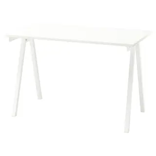 TROTTEN desk, white, 120x70 cm