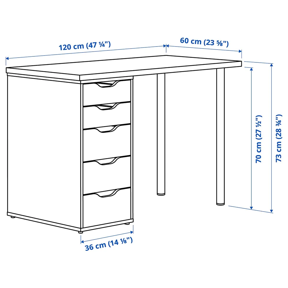 part: LAGKAPTEN / ALEX desk