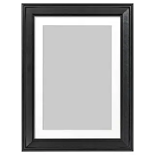 KNOPPÄNG frame, black, 13x18 cm