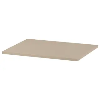 HAUGA shelf, beige, Width 56 x Depth 47 cm