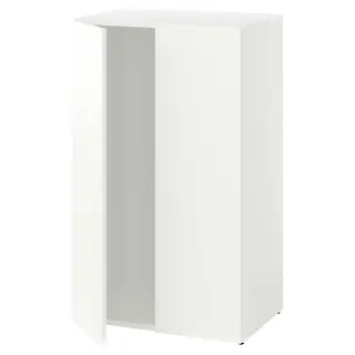 LASTARE frame with doors, white, 60x42x100 cm