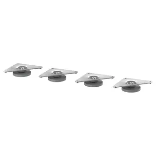 EKET foot, adjustable, metal, Width 8 cm