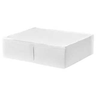 SKUBB storage case, white, Width 69 x Depth 55 x Height 19 cm