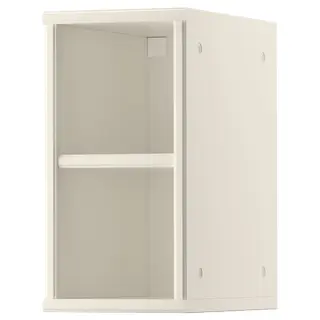 TORNVIKEN open cabinet, off-white, 20x37x40 cm