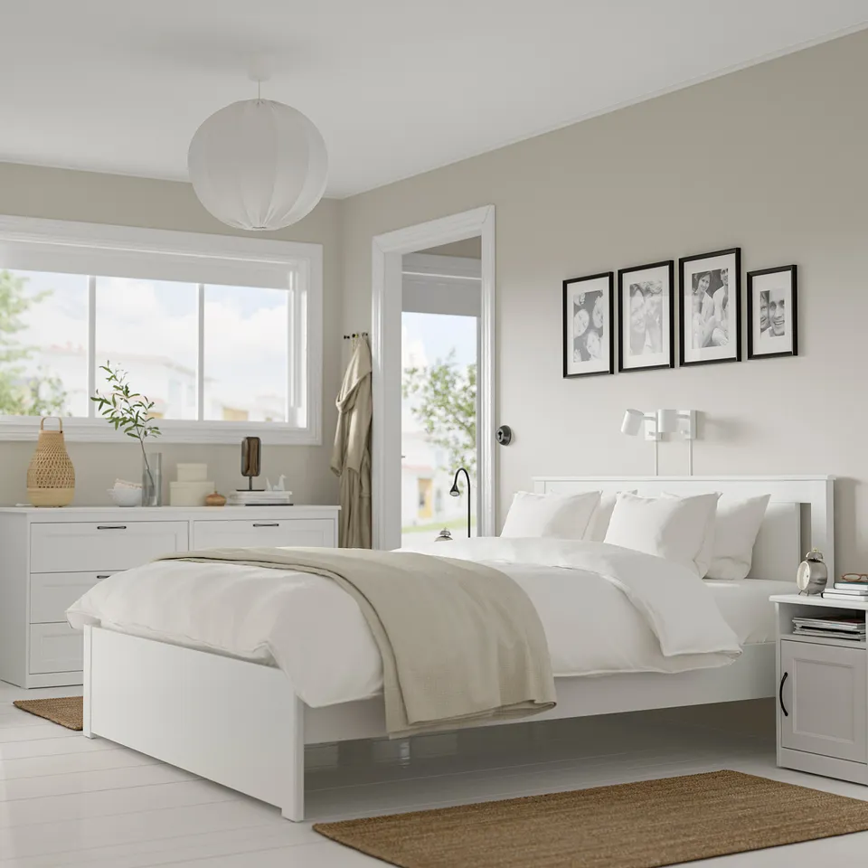 part: SONGESAND bedroom furniture, set of 4