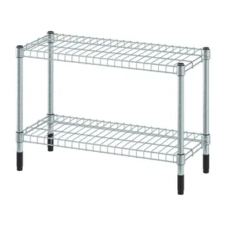 OMAR shelving unit, galvanised, 60x25x40 cm