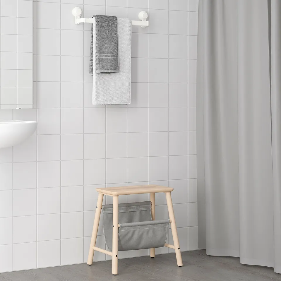 part: TISKEN towel rack with suction cup