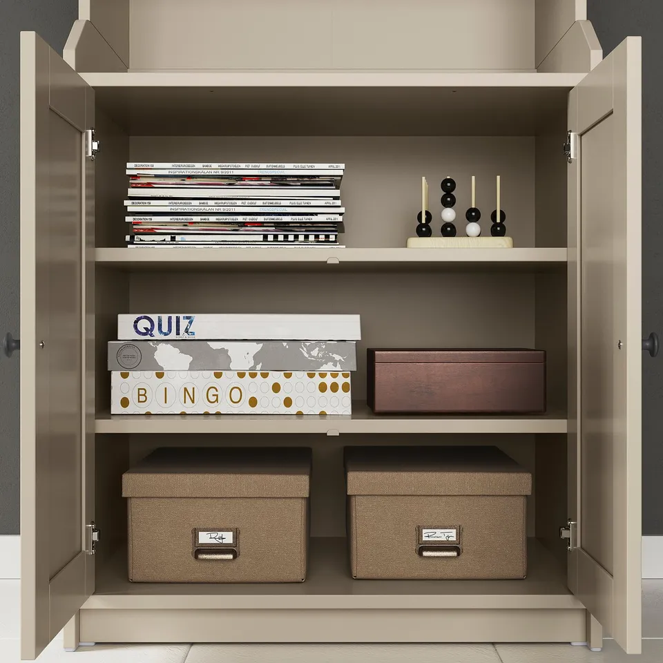 part: HAUGA cabinet with 2 doors
