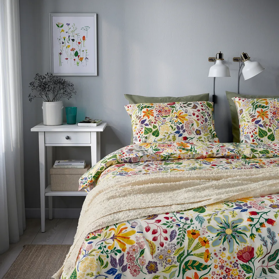 part: STRANDLUMMER duvet cover and 2 pillowcases