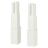 ENHET legs f frame, white, 7.0 cm
