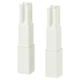 ENHET legs f frame, white, 7.0 cm
