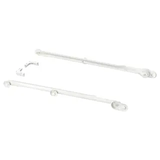 KOMPLEMENT pull-out rail for baskets, white, 58 cm