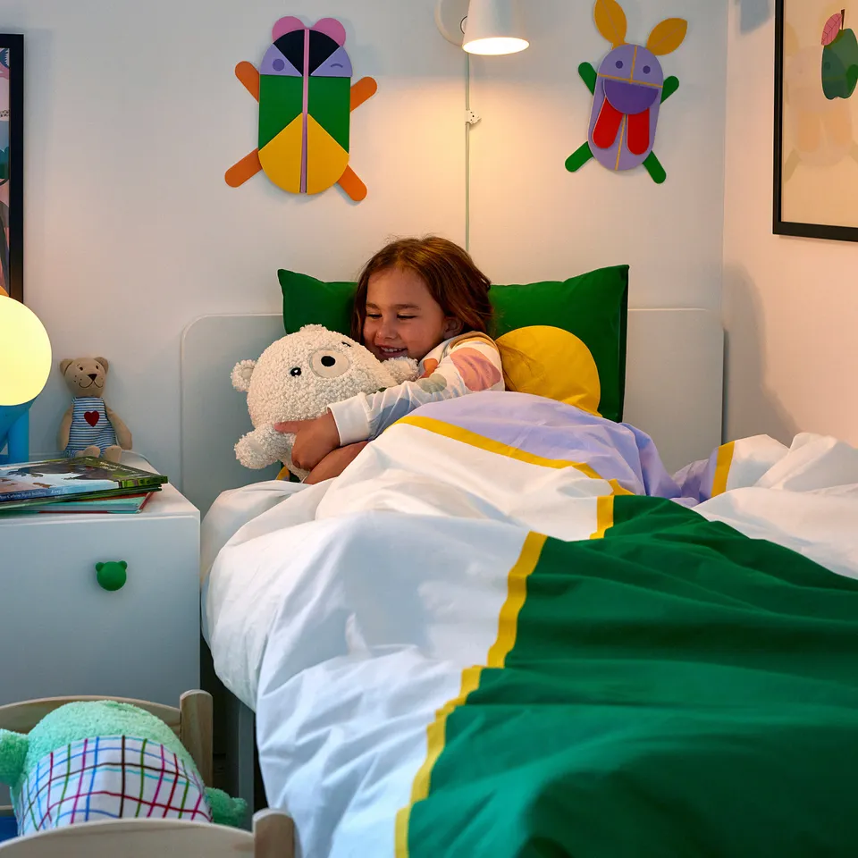 part: GREJSIMOJS duvet cover and pillowcase