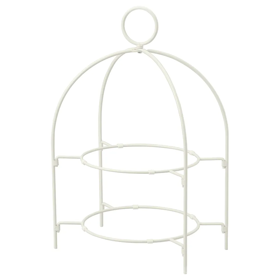 TOFSAND Plate stand, white