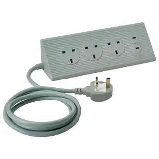 SKOTAT extension cord, green, 1.8 m