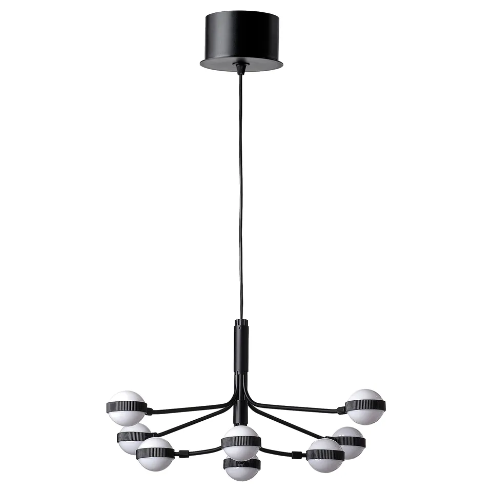 part: STORSLINGA LED chandelier, 8-armed