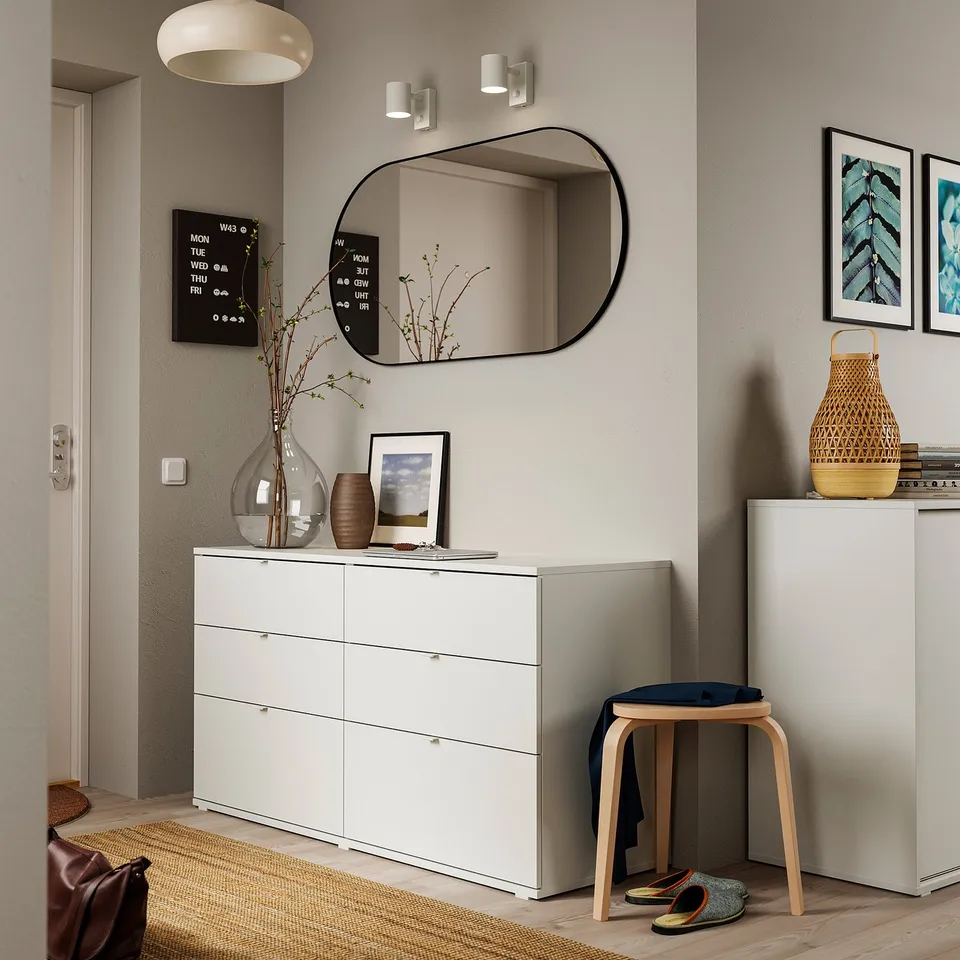 part: VIHALS chest of 6 drawers