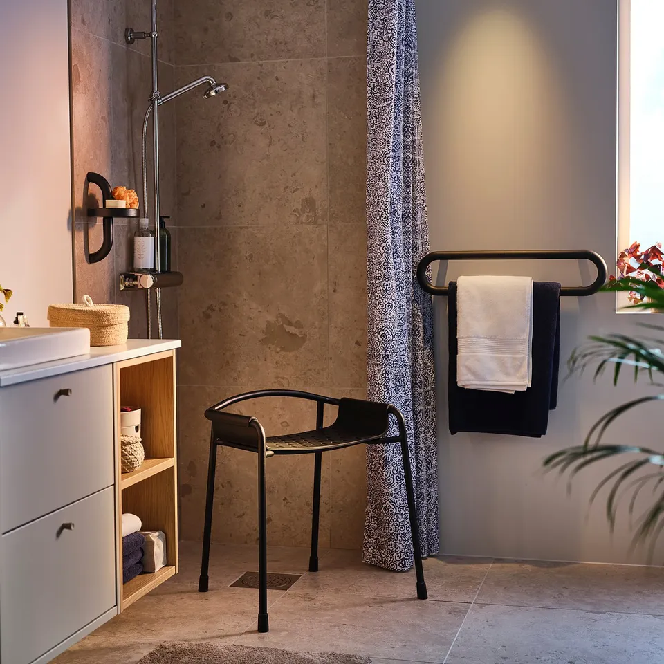 part: BÄSINGEN shower shelf