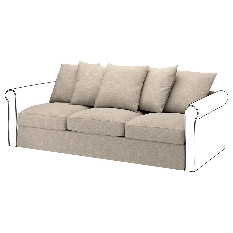 part: GRÖNLID cover for 3-seat section