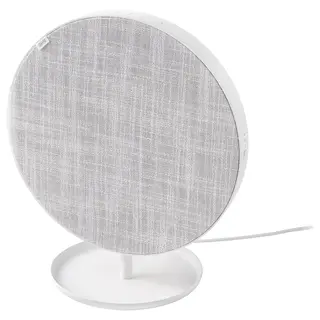 SOLSKYDD Bluetooth speaker, white, 29 cm