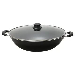 TOLERANT wok with lid, non-stick coating, 40 cm