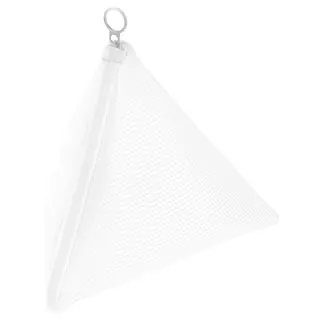 SLIBB washing bag, white/grey, Width 22 x Depth 22 x Height 19 cm