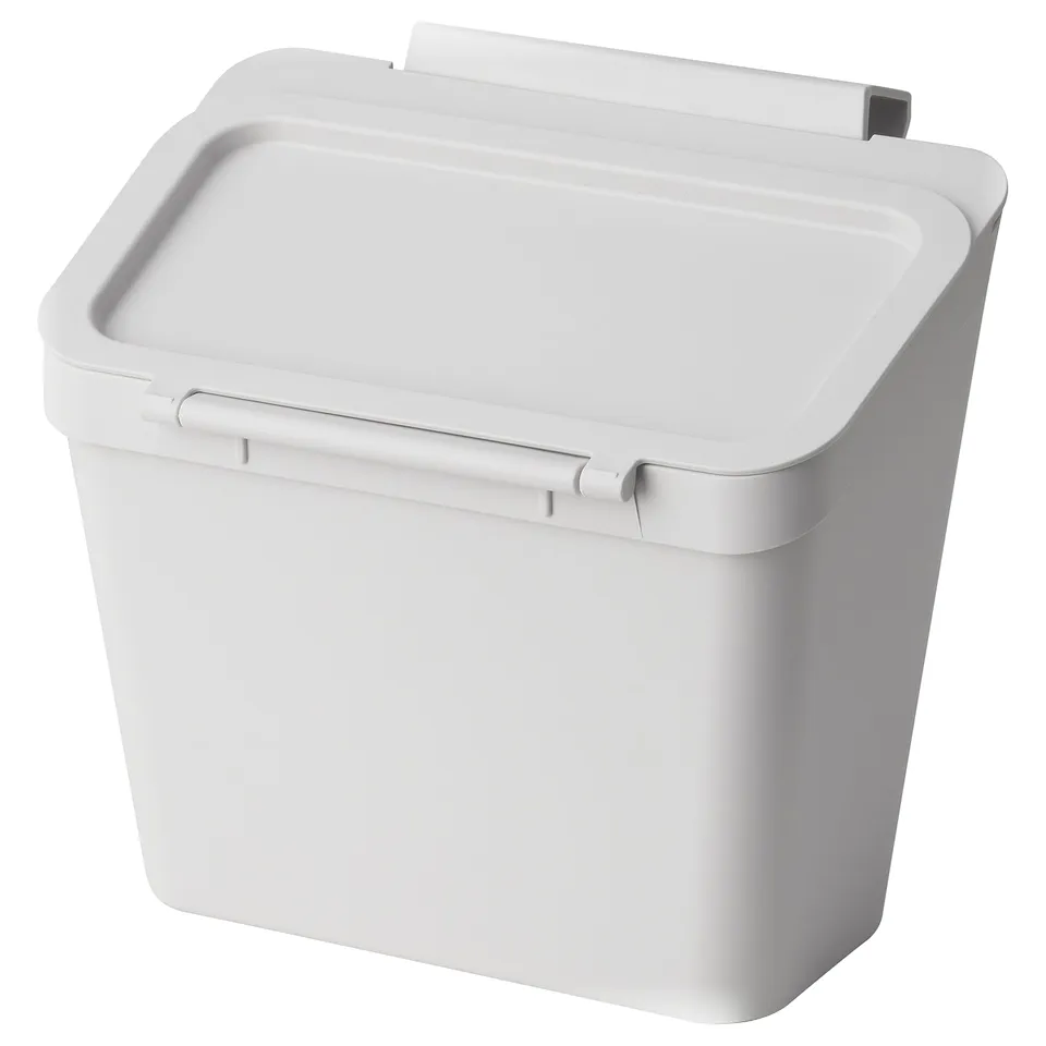 part: SKOLÄST waste bin for cabinet with door