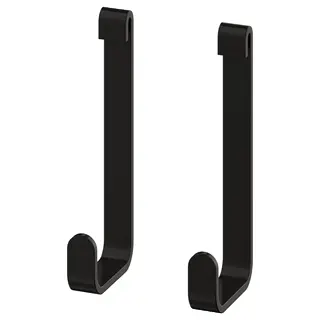 ENHET hook, anthracite, 6x24 mm