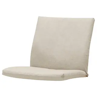 POÄNG armchair cushion with low back, Katorp natural colour/beige, Length 112 x Width 56 cm