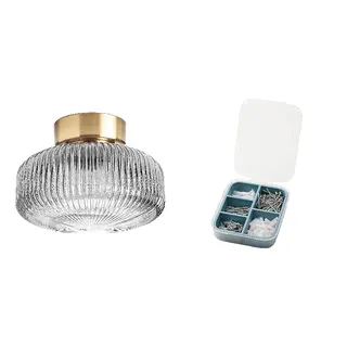 SOLKLINT/TRIXIG set: ceiling lamp + 175-piece screw and plug set