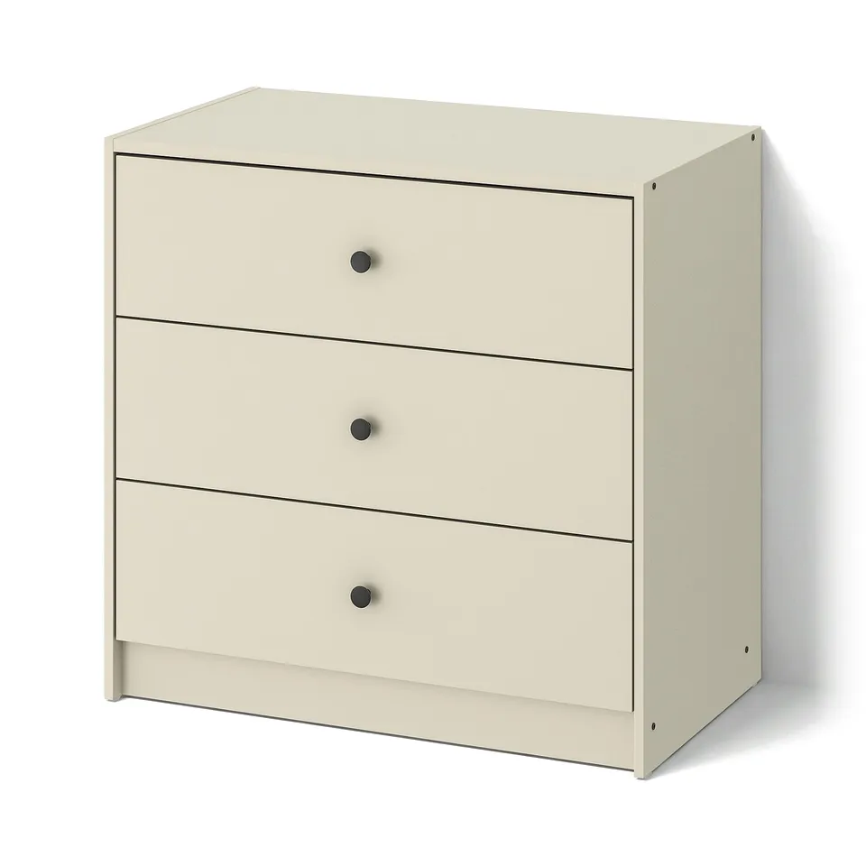 part: GURSKEN chest of 3 drawers