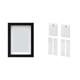 frame + adhesive hook ×2