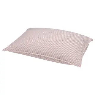 SOLFIBBLA pillowcase, white red/stripe, 50x80 cm