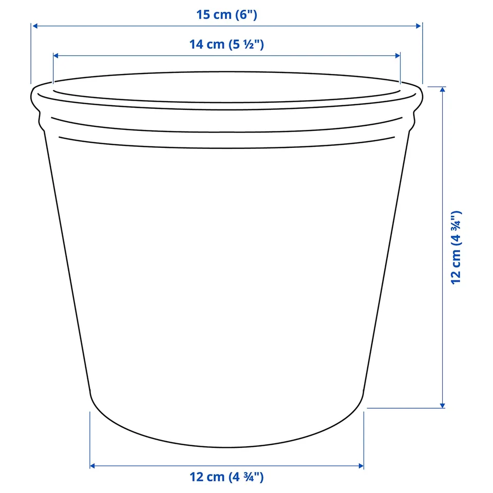 part: KÖRSBÄRSBJÖRK plant pot