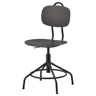 KULLABERG swivel chair, black
