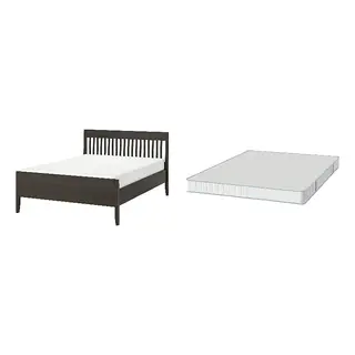 IDANÄS/BRUKSVARA Bed with 16cm thick mattress, pocket sprung, foam, extra firm