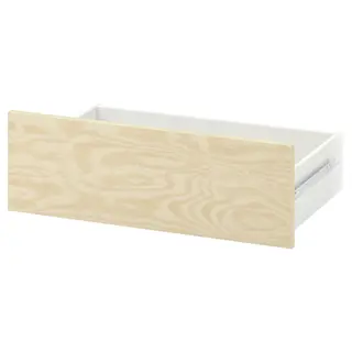 KALBÅDEN drawer, white/lively pine effect, Width 60 x Depth 42 x Height 20 cm
