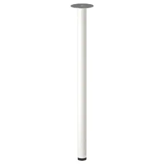 ADILS leg, white, Height 70 cm