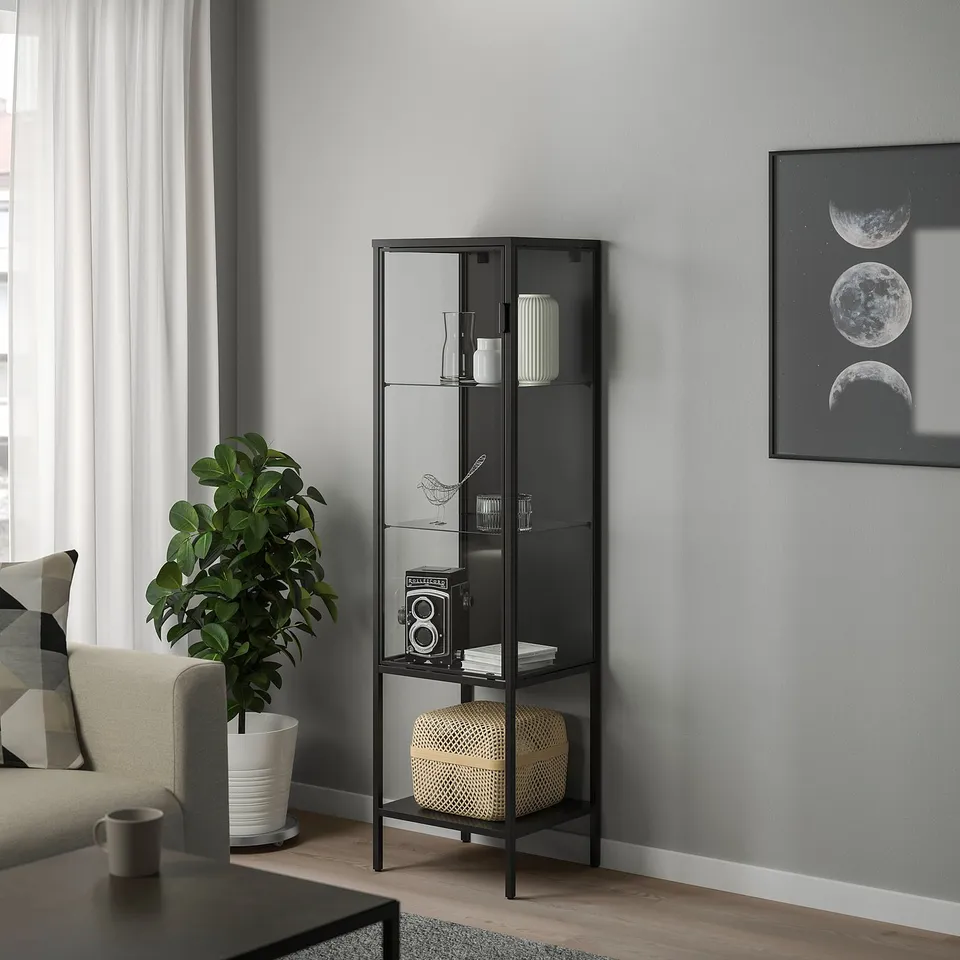 part: RUDSTA glass-door cabinet