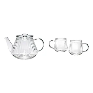 teapot x1 + teacup x2 set: teapot + teacup