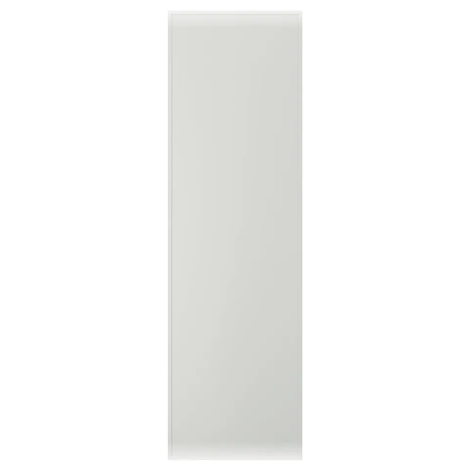 ASPUDDEN Door, light grey, 60x200 cm