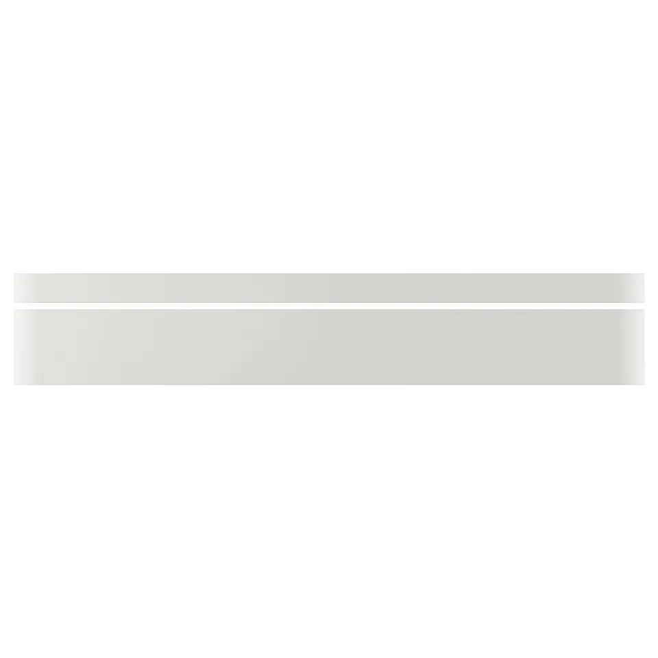 ASPUDDEN Cover panel for lighting, light grey, 221 cm