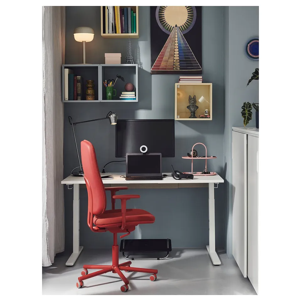 MODERMOLN Work lamp, chrome-plated