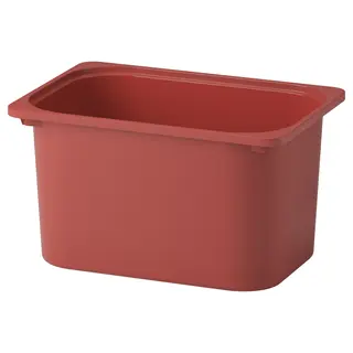 TROFAST storage box, red, Width 42 x Depth 30 x Height 23 cm