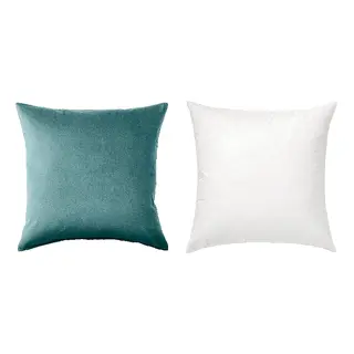 FJÄDRAR/SANELA set: cushion cover + cushion pad