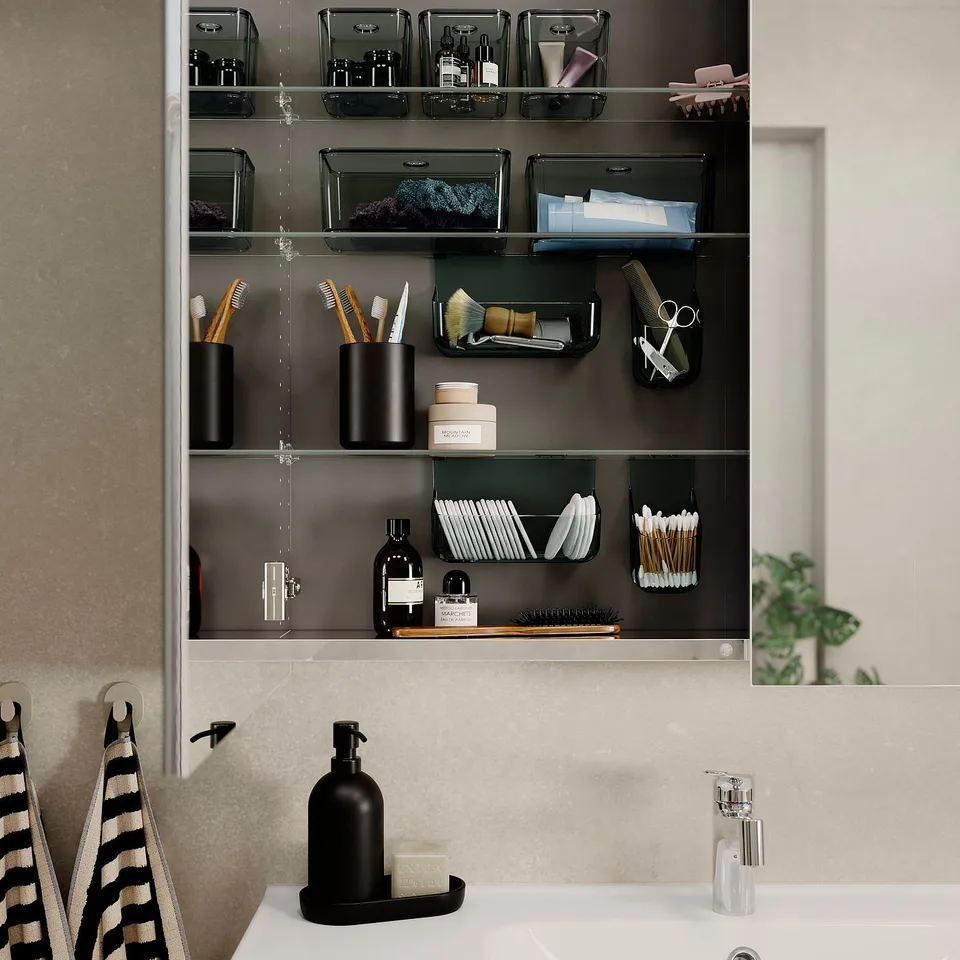part: VISSLAÅN hanging organiser, set of 2