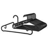 SPRUTTIG hanger, black, Width 39 cm